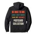 Funny Postcard Collection Collectors Hoodie - Unique Graphic for Adults - T-Shirt, Sweatshirt, Hoodie
