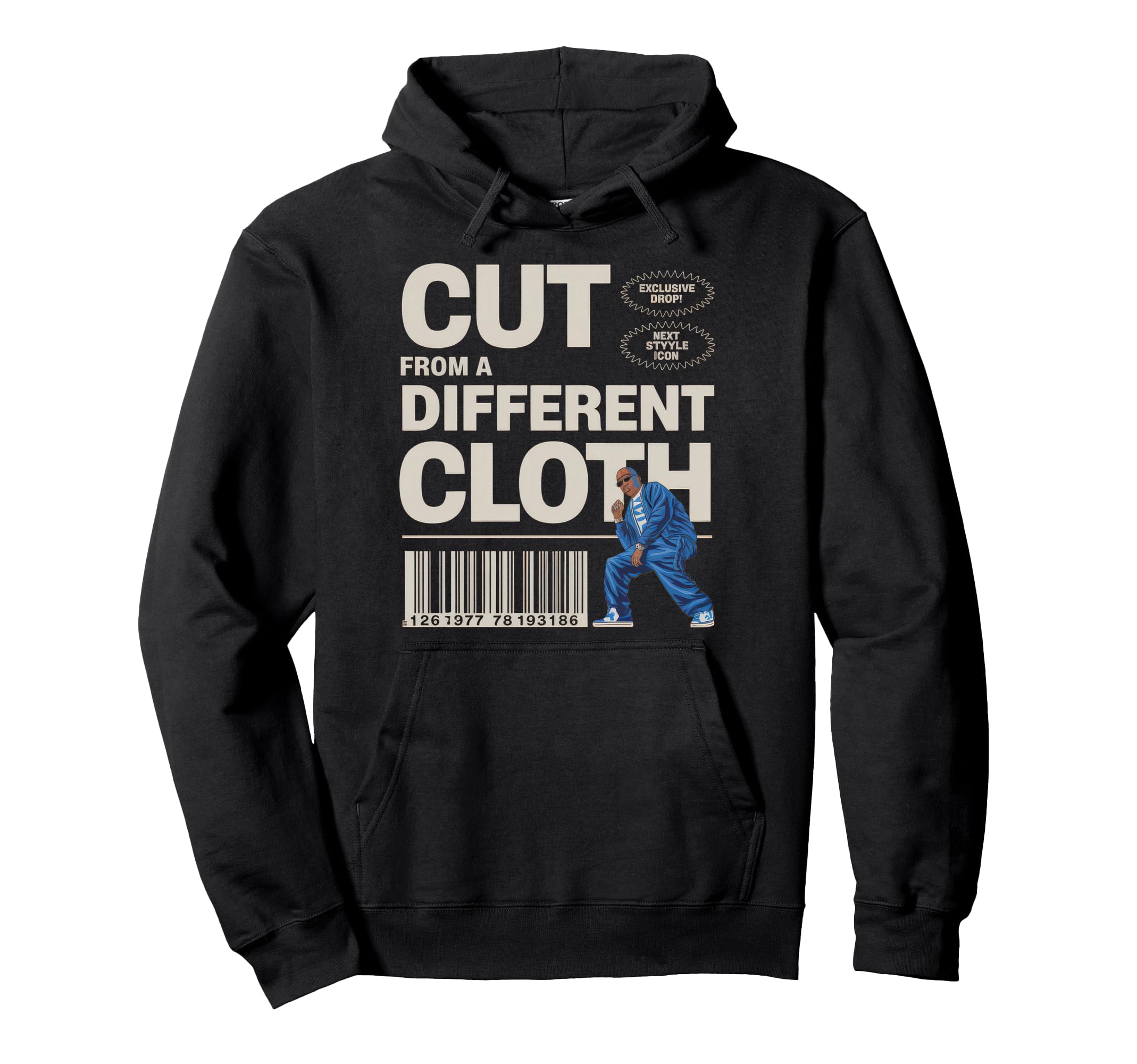 Cut From Different Cloth Urban Hip Hop Hoodie - Custom Art Print Men Women - T-Shirt, Sweatshirt, Hoodie