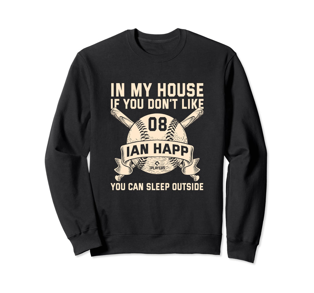 My House Mlbpa Ian Happ Baseball Sweatshirt - Aesthetic Graphic for Adults - T-Shirt, Sweatshirt, Hoodie