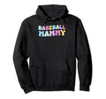 Groovy Mommy Baseball Sports Loving Moms Hoodie - Trendy Graphic for Adults - T-Shirt, Sweatshirt, Hoodie