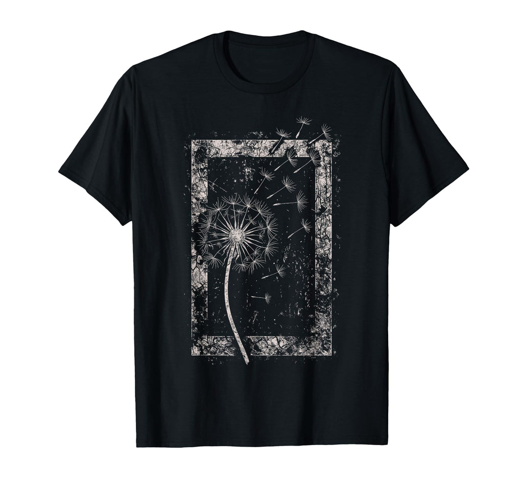 Dandelion Flower Grunge Alt T-Shirt - Trendy Graphic for Adults - T-Shirt, Sweatshirt, Hoodie