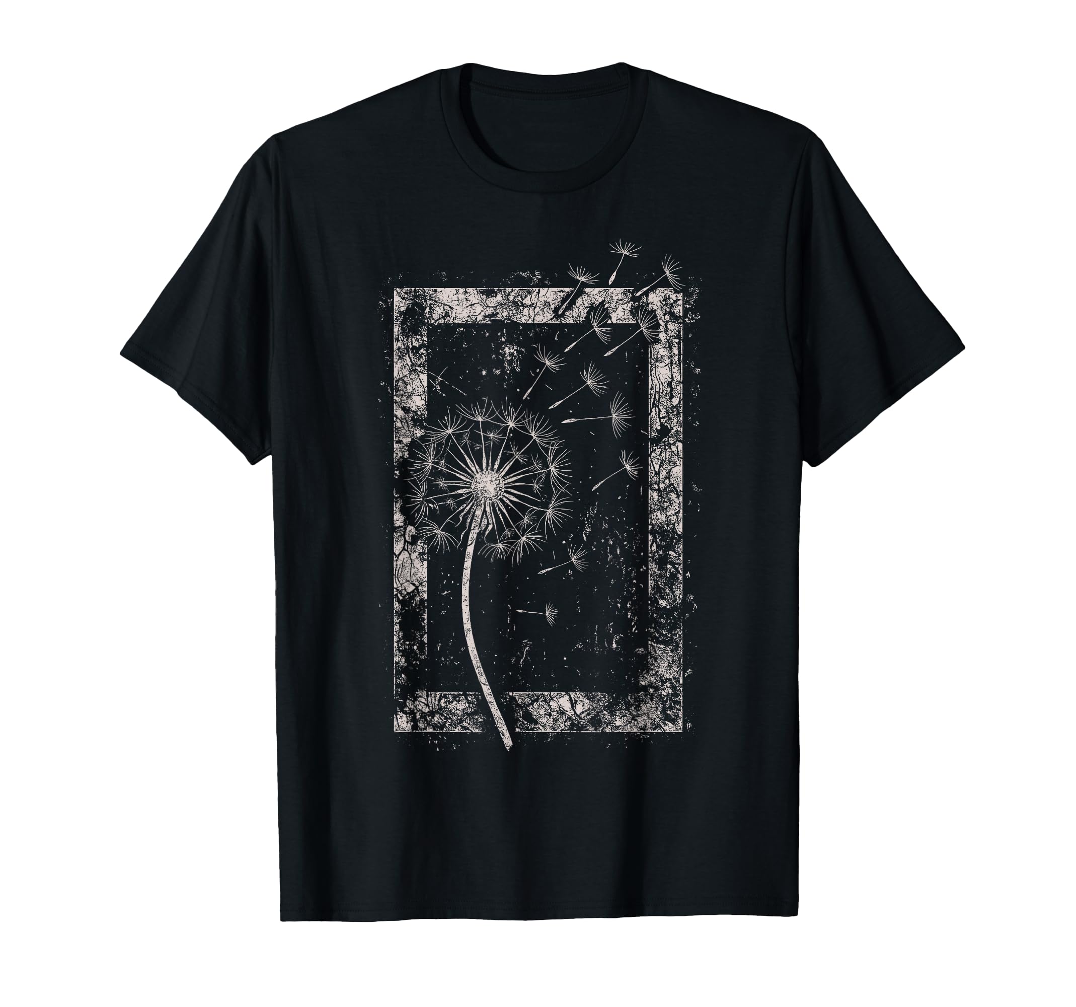 Dandelion Flower Grunge Alt T-Shirt - Trendy Graphic for Adults - T-Shirt, Sweatshirt, Hoodie
