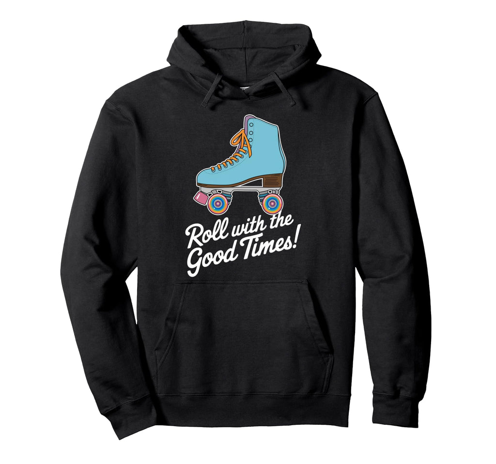 Colorful Roller Skate Hoodie - Aesthetic Graphic for Adults - T-Shirt, Sweatshirt, Hoodie