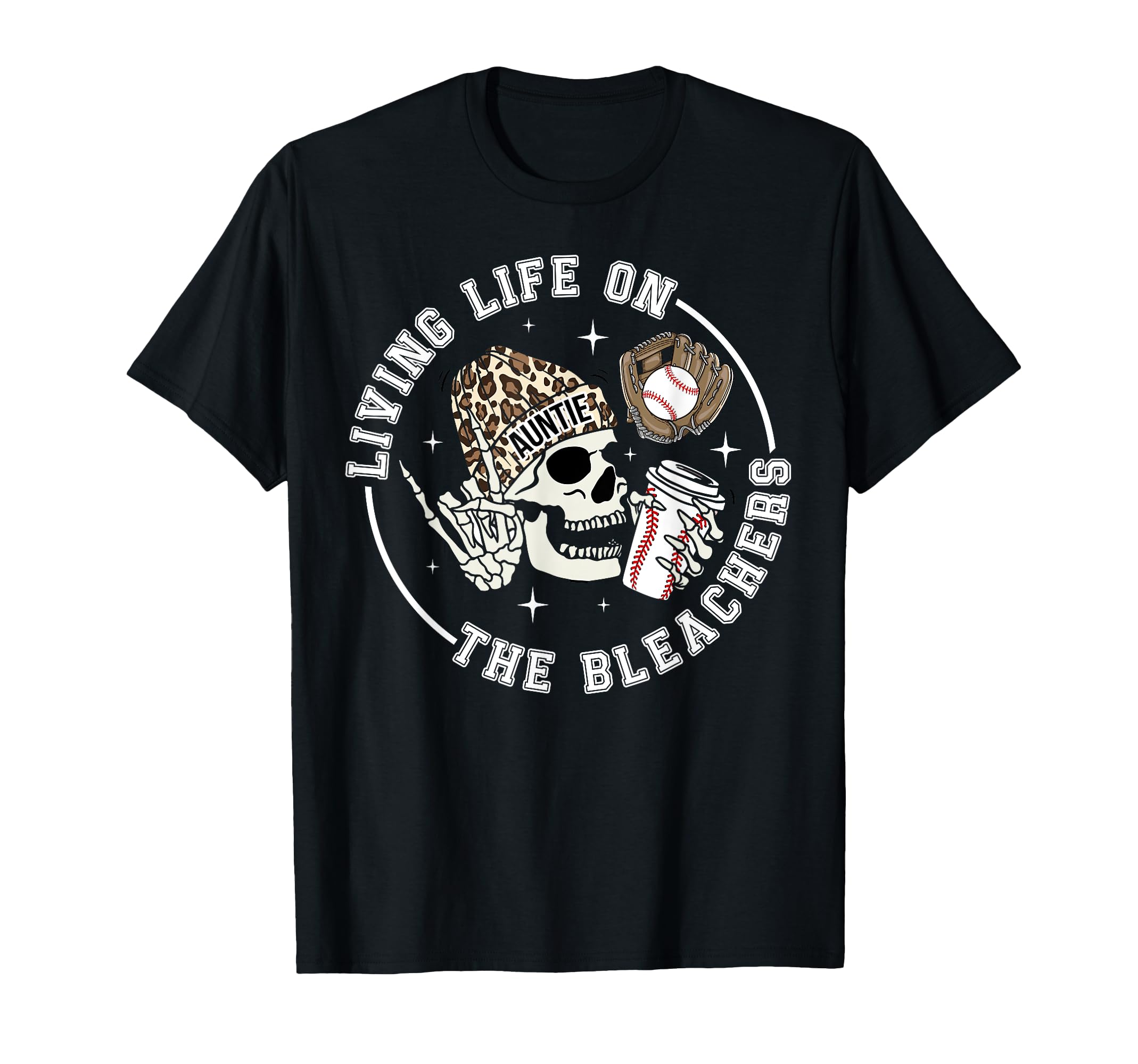 Bleachers Baseball Aunt Baseball Player T-Shirt - Graphic Print Unisex - T-Shirt, Sweatshirt, Hoodie