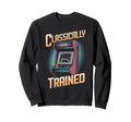 Classically Trained Arcade Sweatshirt - Fun Novelty Design for Adults - T-Shirt, Sweatshirt, Hoodie