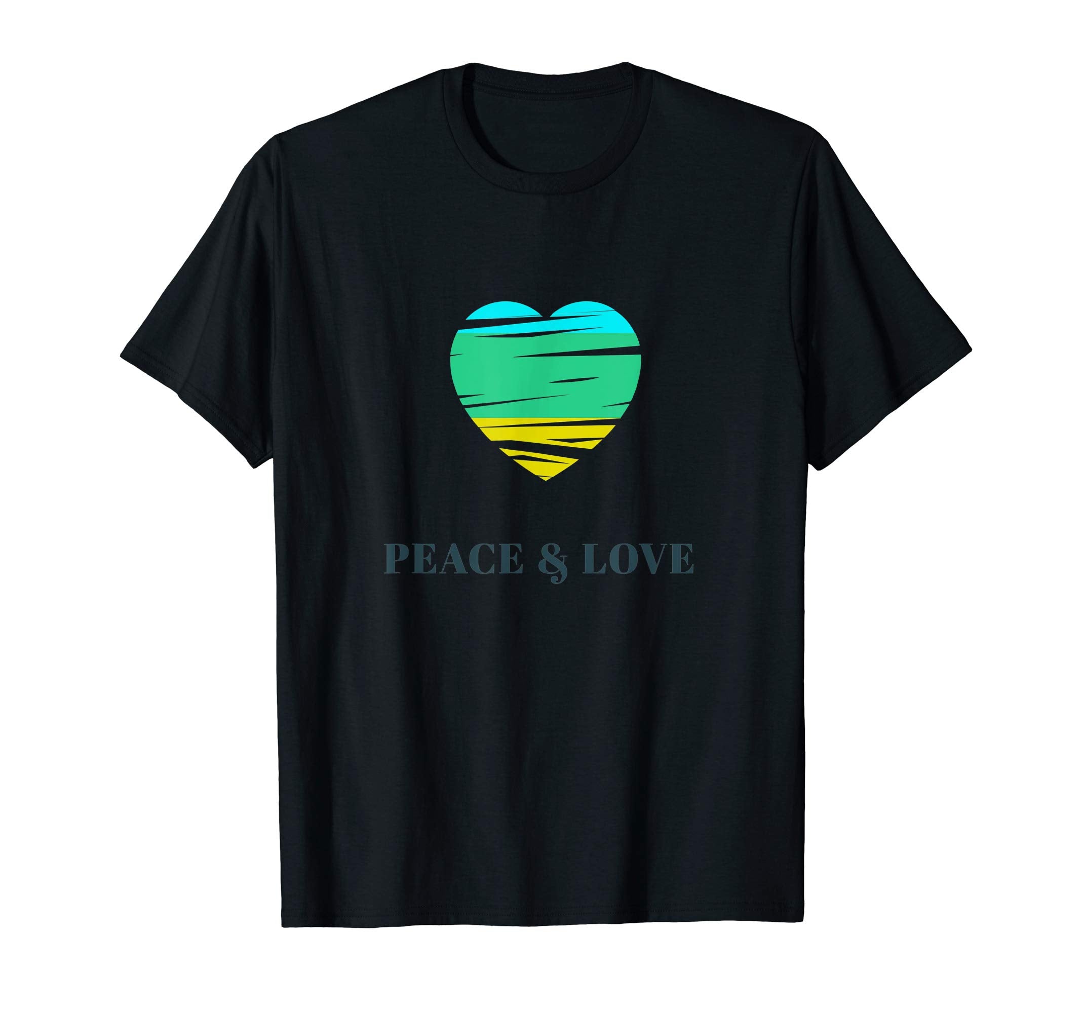Peace Love T-Shirt - Streetwear Style for Adults - T-Shirt, Sweatshirt, Hoodie