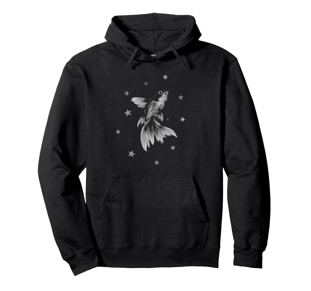 Beachy Grunge Y2K Alt Fish Goldfish Hoodie - Novelty Apparel Men Women - T-Shirt, Sweatshirt, Hoodie