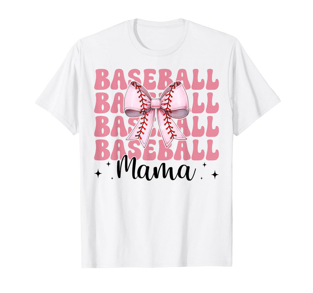 Baseball Mama Baseball Mom Mothers Day T-Shirt - Graphic Print Men Women - T-Shirt, Sweatshirt, Hoodie