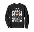 Im Baseball Catcher Mom Baseball Catcher Sweatshirt - Graphic Print Unisex - T-Shirt, Sweatshirt, Hoodie