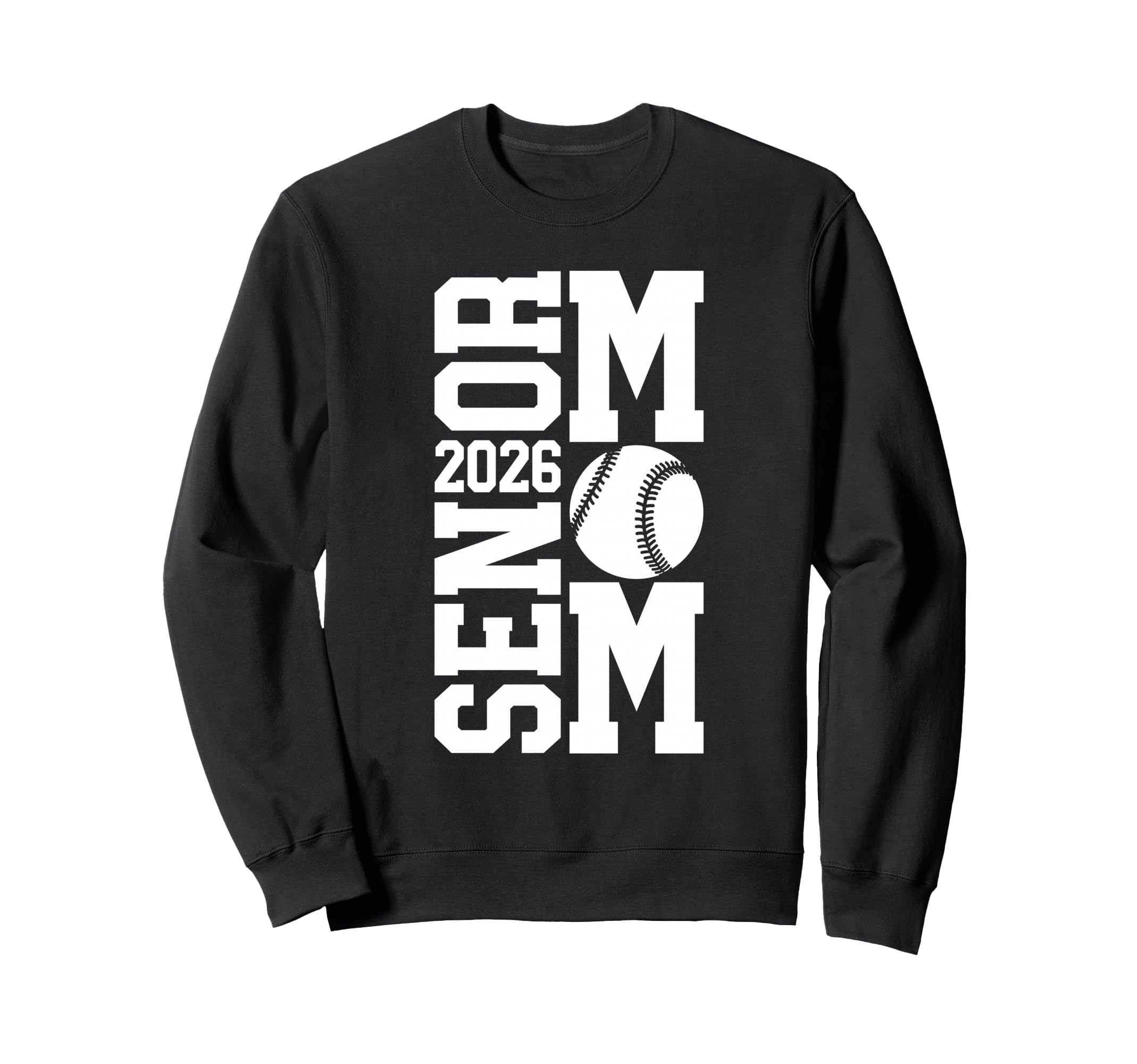 Baseball Senior Mom Class 2026 Sweatshirt - Custom Art Print Men Women - T-Shirt, Sweatshirt, Hoodie