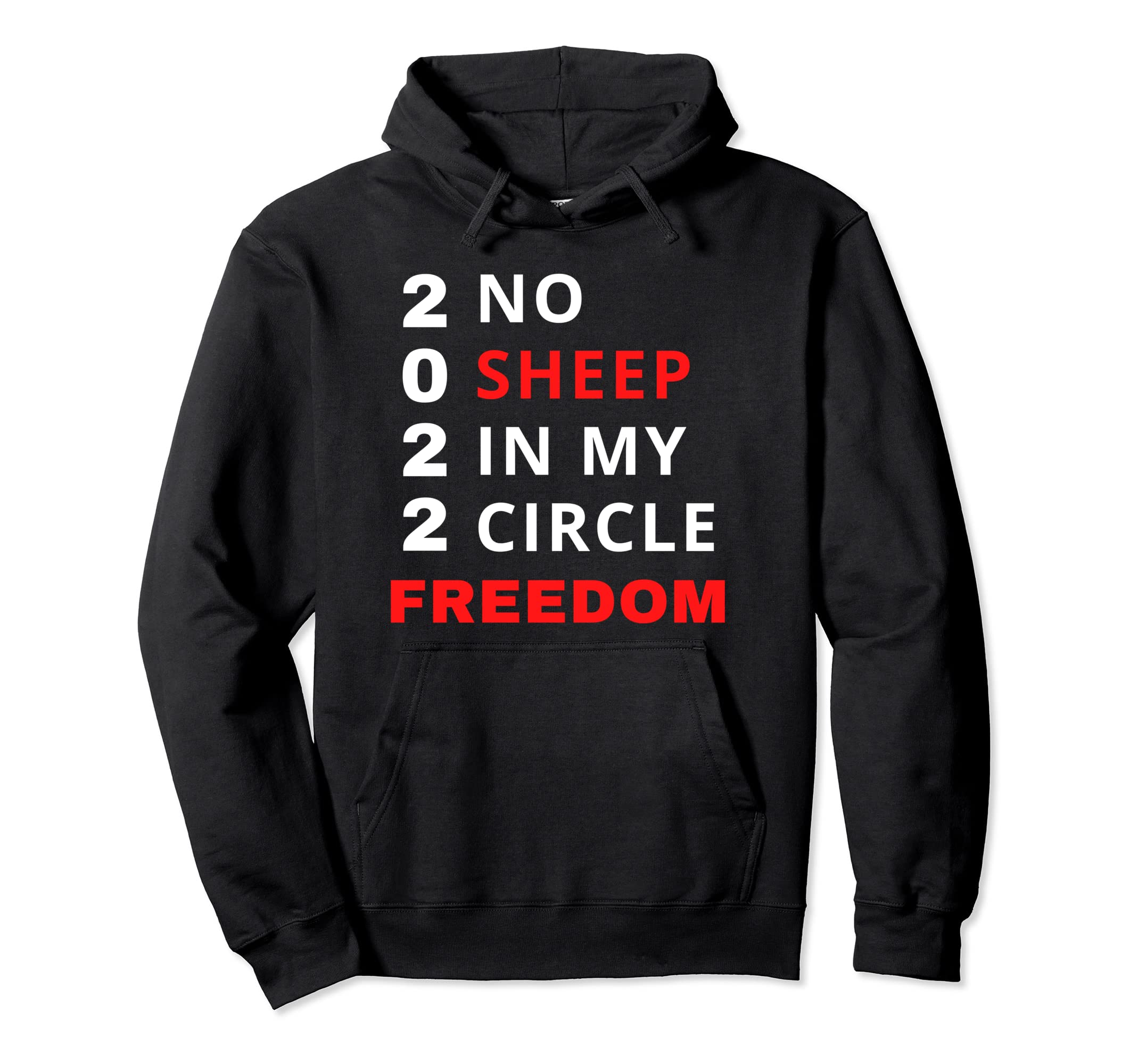 No Sheep My Circle Distressed Usa Flag Hoodie - Unique Graphic Unisex - T-Shirt, Sweatshirt, Hoodie