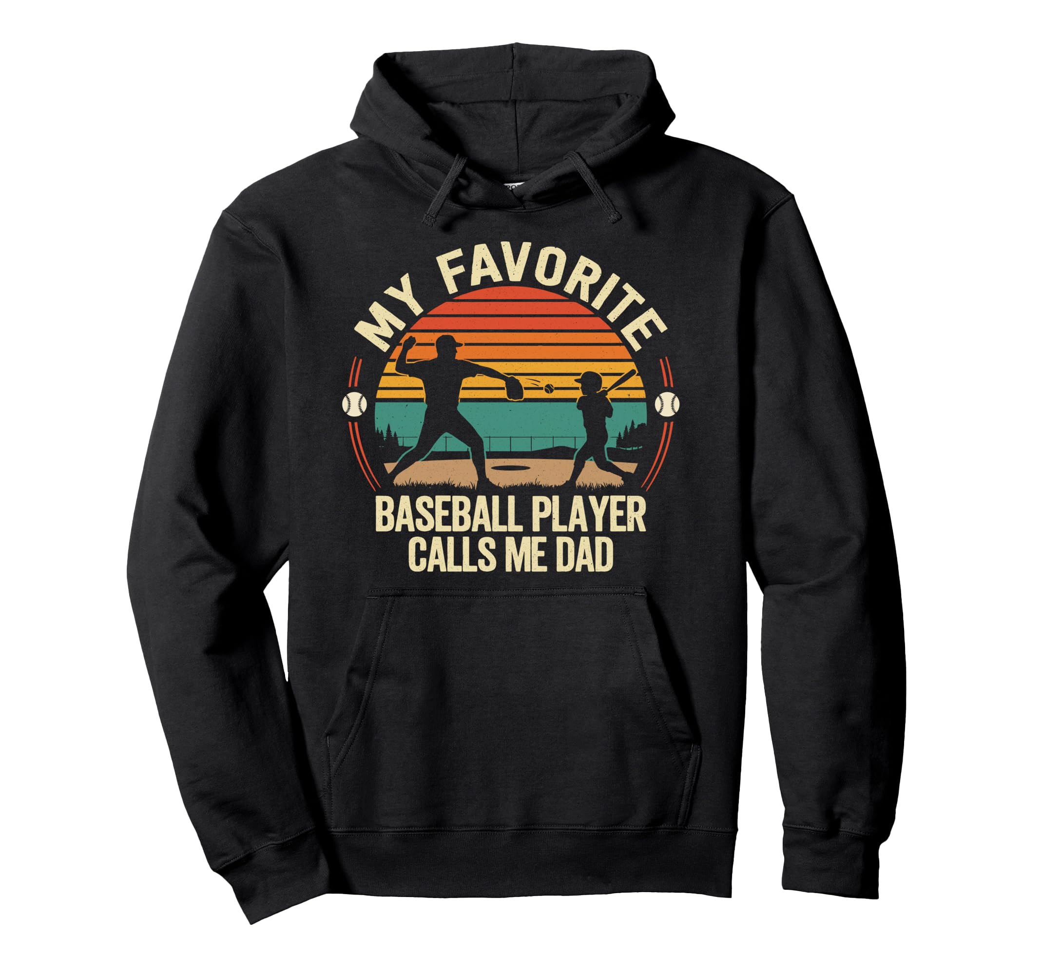 My Favorite Baseball Player Calls Me Hoodie - Custom Art Print Men Women - T-Shirt, Sweatshirt, Hoodie