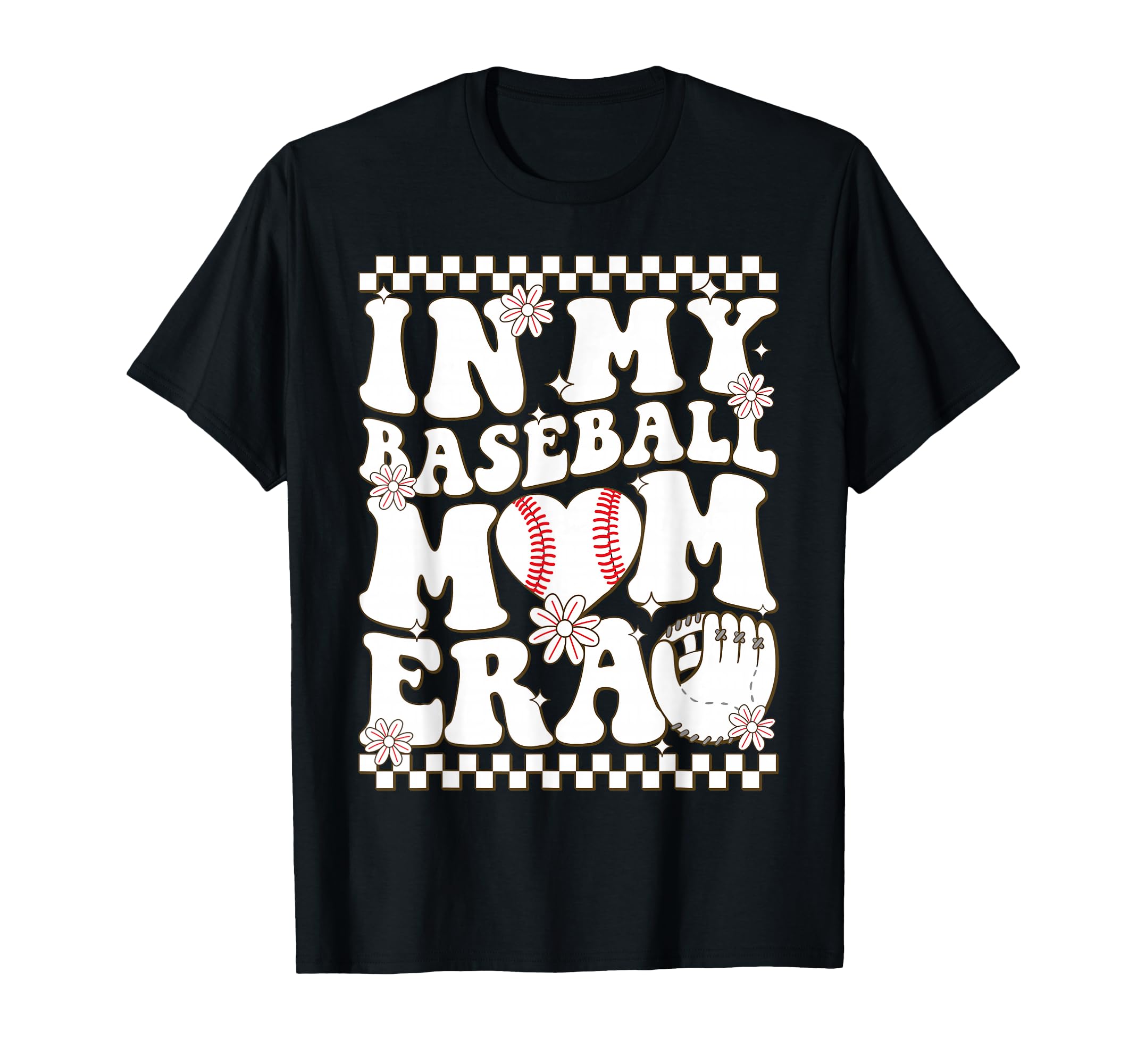My Baseball Mom Era Mother Player Hoodie - Novelty Apparel Men Women - T-Shirt, Sweatshirt, Hoodie