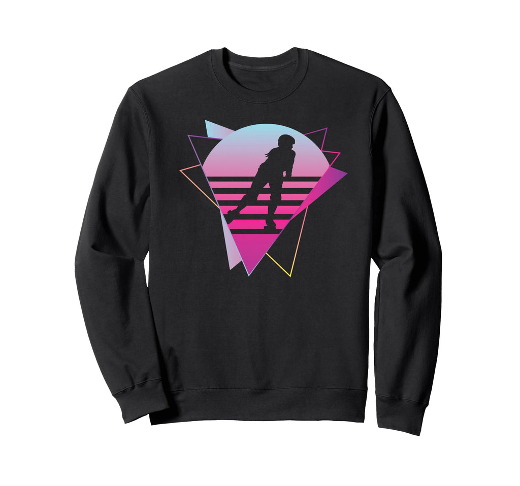 Roller Skating Skate Vaporwave Sweatshirt - Graphic Print for Adults - T-Shirt, Sweatshirt, Hoodie