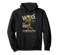 Venice Est 1905 California Distressed Hoodie - Fun Novelty Design Unisex - T-Shirt, Sweatshirt, Hoodie