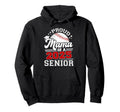 Proud Mama 2025 Senior Graduate Hoodie - Minimalist Print for Adults - T-Shirt, Sweatshirt, Hoodie