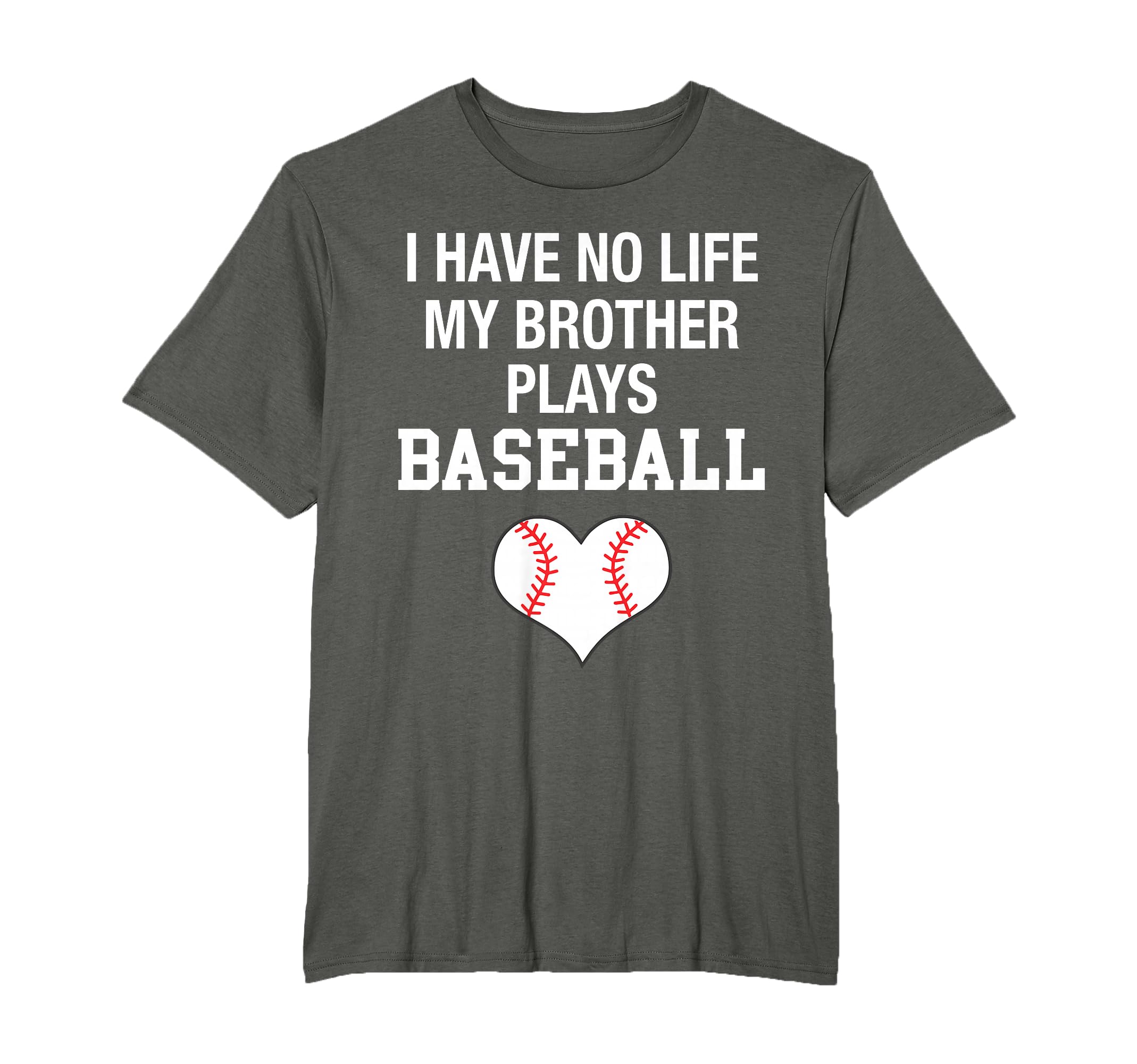 I Have No Life My Brother Plays T-Shirt - Minimalist Print Men Women - T-Shirt, Sweatshirt, Hoodie