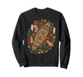 Boho Canoe Paddle Floral Kayaking Sweatshirt - Minimalist Print for Adults - T-Shirt, Sweatshirt, Hoodie