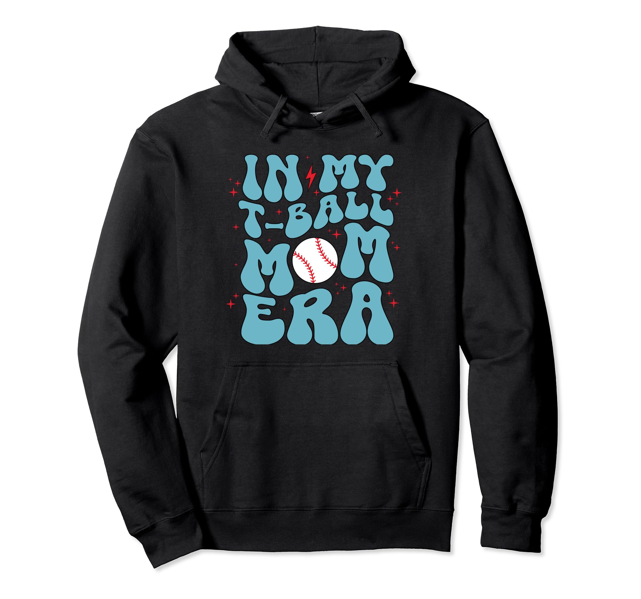 Proud Baseball Sports Mama My Ball Mom Era Hoodie - Custom Art Print Unisex - T-Shirt, Sweatshirt, Hoodie