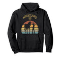 Heartland Sunset Hoodie - Minimalist Print for Adults - T-Shirt, Sweatshirt, Hoodie