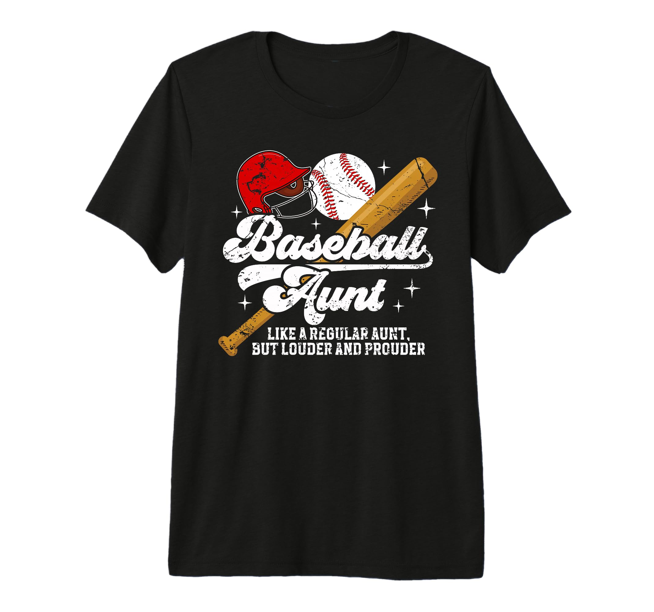 Baseball Aunt Baseball Player Auntie T-Shirt - Unique Graphic for Adults - T-Shirt, Sweatshirt, Hoodie