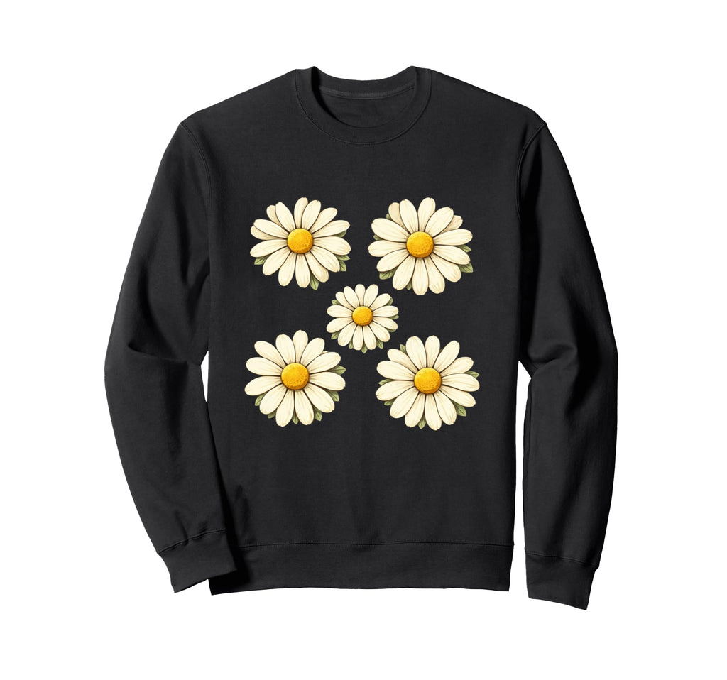 70S Floral Indie Aesthetic Sweatshirt - Casual Everyday Wear for Adults - T-Shirt, Sweatshirt, Hoodie