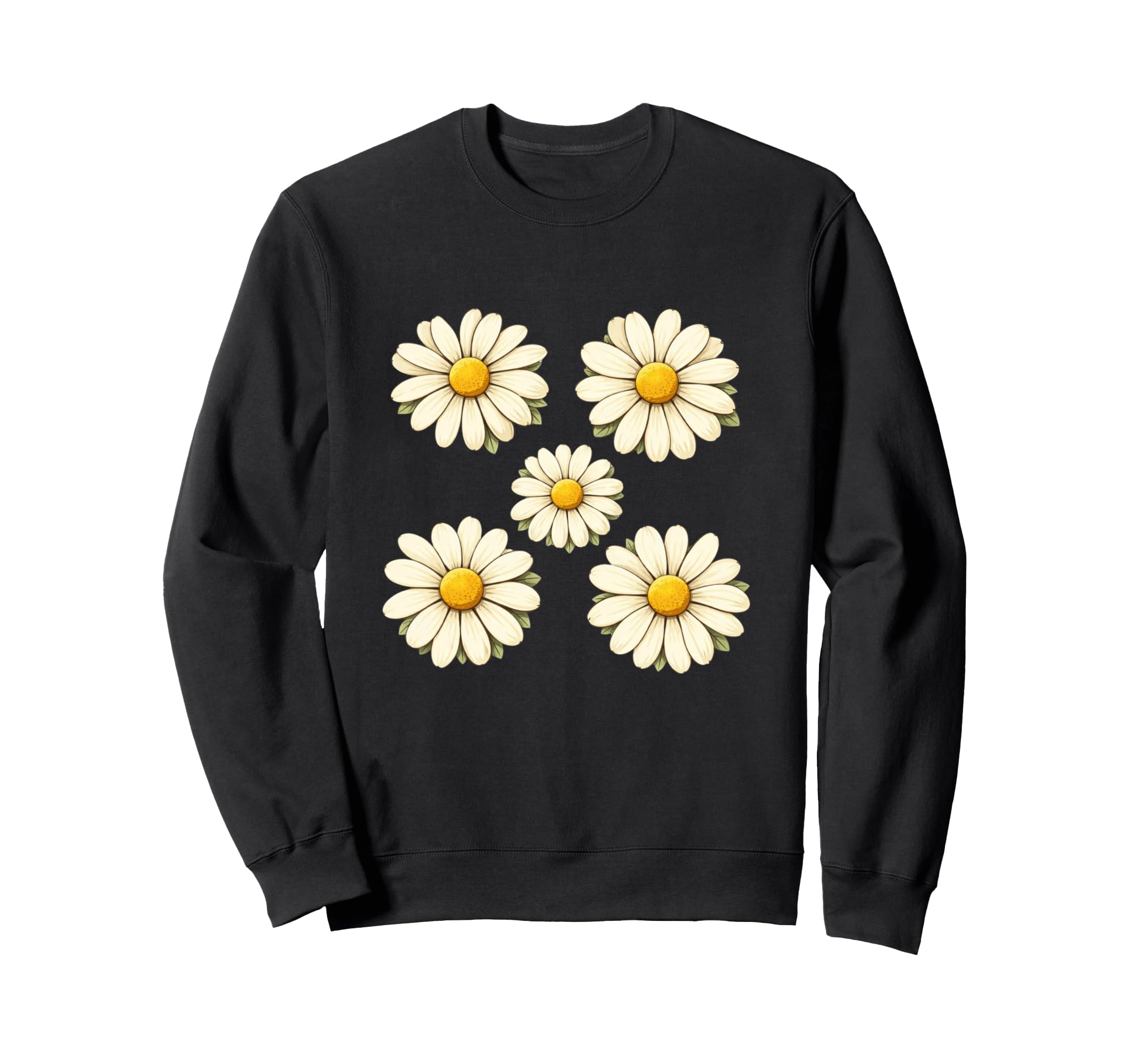 70S Floral Indie Aesthetic Sweatshirt - Casual Everyday Wear for Adults - T-Shirt, Sweatshirt, Hoodie