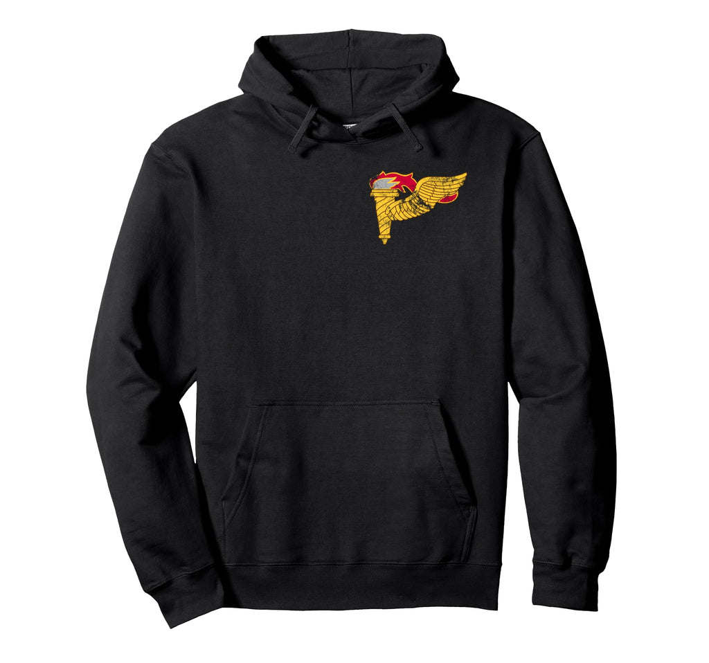 Us Army Pathfinder Badge Distressed Hoodie - Streetwear Style for Adults - T-Shirt, Sweatshirt, Hoodie