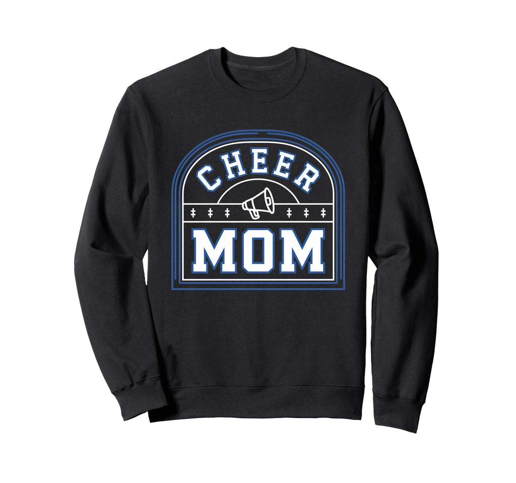 Cheer Mom Mother Bow Sweatshirt - Casual Everyday Wear Men Women - T-Shirt, Sweatshirt, Hoodie
