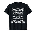 Bowling Grandpa Distressed Bowling T-Shirt - Custom Art Print Unisex - T-Shirt, Sweatshirt, Hoodie