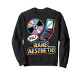 Rare Aesthetic Nostalgia Y2K Vibes Sweatshirt - Trendy Graphic Unisex - T-Shirt, Sweatshirt, Hoodie