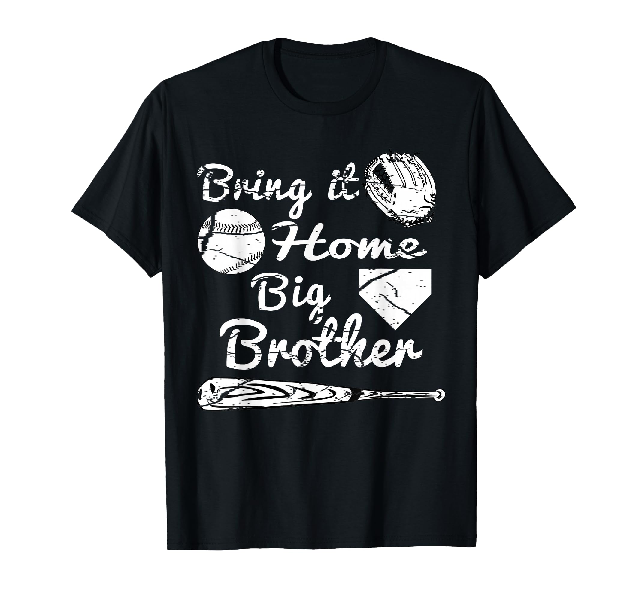 Big Brother Little Brother Baseball T-Shirt - Novelty Apparel Unisex - T-Shirt, Sweatshirt, Hoodie