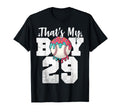 Thats My Baseball 29 Number Mom T-Shirt - Casual Everyday Wear for Adults - T-Shirt, Sweatshirt, Hoodie