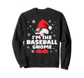 Funny Baseball Gnome Family Matching Sweatshirt - Aesthetic Graphic Unisex - T-Shirt, Sweatshirt, Hoodie