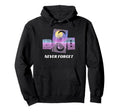 Never Forget Floppy Disk Vhs Cassette Audio Hoodie - Graphic Print Unisex - T-Shirt, Sweatshirt, Hoodie