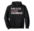 Soccer Dad Like Baseball Dad But Bigger Hoodie - Minimalist Print Unisex - T-Shirt, Sweatshirt, Hoodie