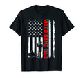 Family Video Game Dad American Flag T-Shirt - Casual Everyday Wear Unisex - T-Shirt, Sweatshirt, Hoodie
