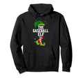 Baseball Elf Matching Family Group Hoodie - Minimalist Print Men Women - T-Shirt, Sweatshirt, Hoodie