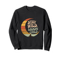 Stay Wild Moon Child Boho Sweatshirt - Aesthetic Graphic Men Women - T-Shirt, Sweatshirt, Hoodie