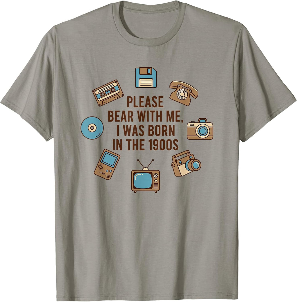Vintage Tech Nostalgia Humor Merch. - Adult & Kids T-Shirts, Sweatshirts & Hoodies apparel design preview 1