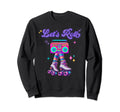 Roller Skates Party 80S 90S Outfit Sweatshirt - Unique Graphic for Adults - T-Shirt, Sweatshirt, Hoodie