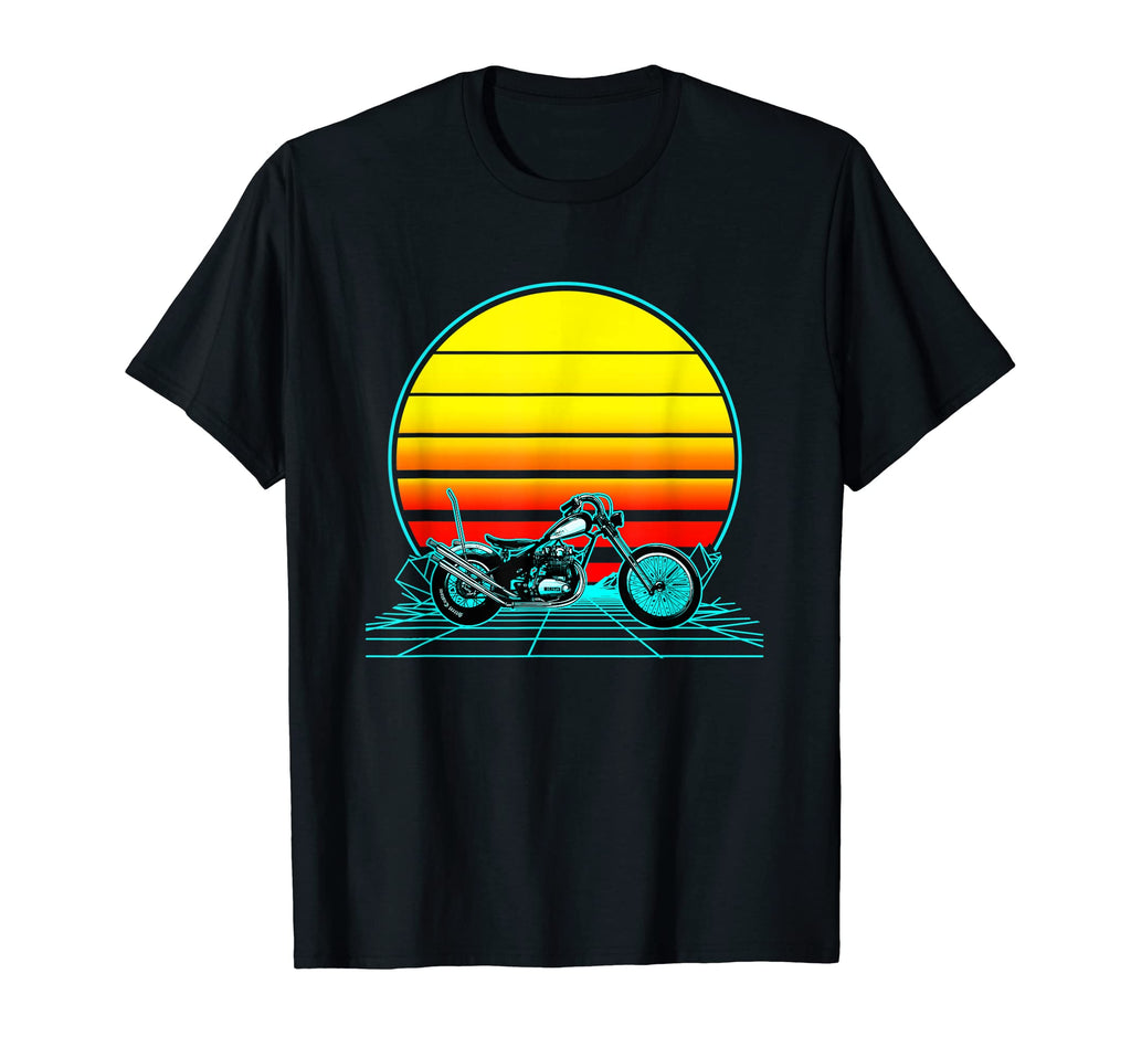 Sunset Chopper T-Shirt - Casual Everyday Wear for Adults - T-Shirt, Sweatshirt, Hoodie