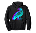 Vulture Bird Vaporwave Hoodie - Minimalist Print Unisex - T-Shirt, Sweatshirt, Hoodie