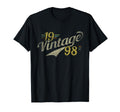 1998 Distressed 19 Th Birthday T-Shirt - Graphic Print Unisex - T-Shirt, Sweatshirt, Hoodie