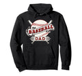 Baseball Dad Game Day Son Hoodie - Casual Everyday Wear for Adults - T-Shirt, Sweatshirt, Hoodie