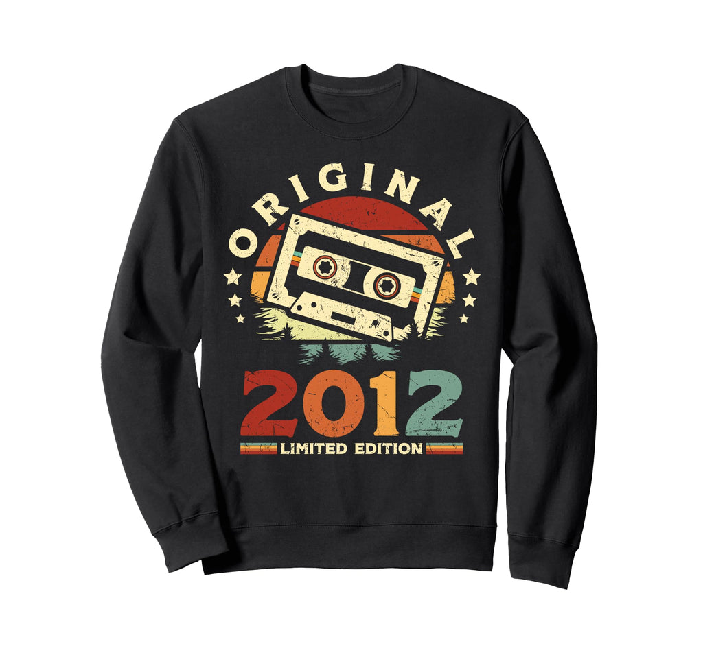 2012 Cassette Tape 14Th Birthday Sweatshirt - Novelty Apparel Unisex - T-Shirt, Sweatshirt, Hoodie