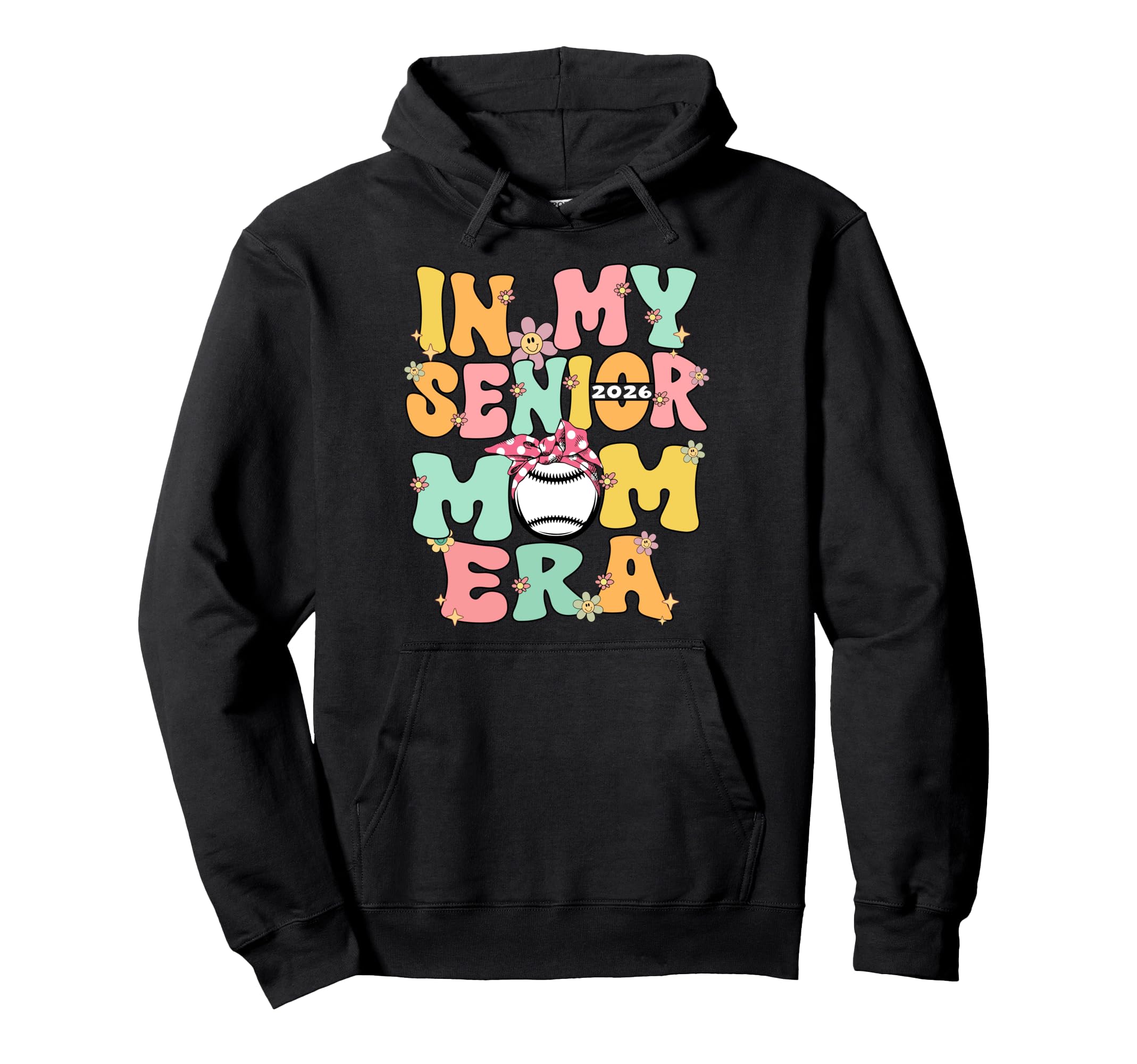 My Senior Mom Era Senior Mom Class Hoodie - Novelty Apparel for Adults - T-Shirt, Sweatshirt, Hoodie