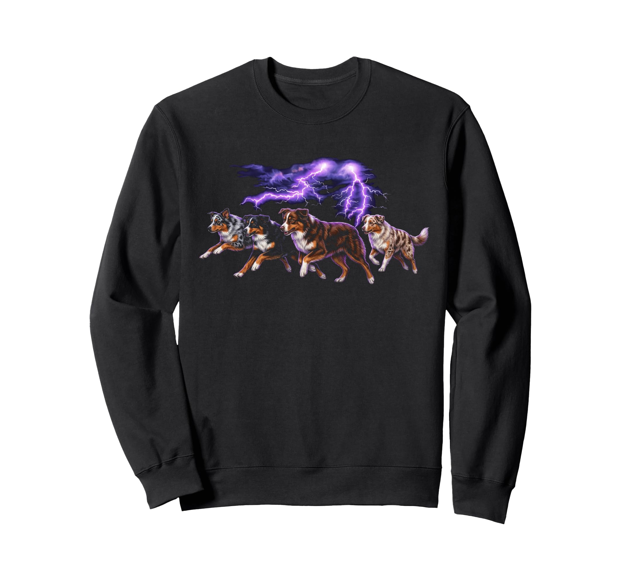 Australian Shepherd Dog Lover Sweatshirt - Fun Novelty Design for Adults - T-Shirt, Sweatshirt, Hoodie