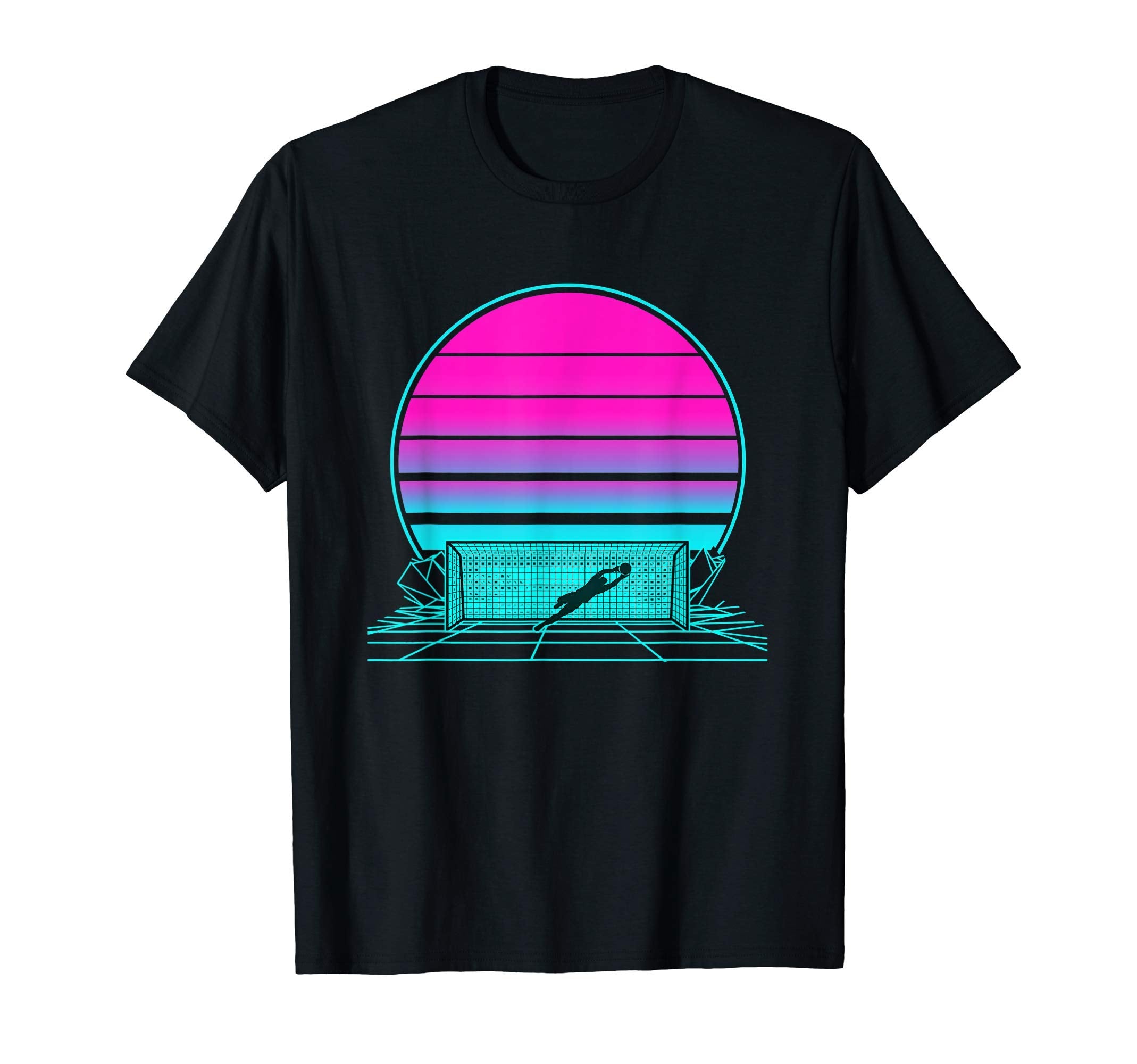 Sunset Goal Keeper T-Shirt - Aesthetic Graphic Unisex - T-Shirt, Sweatshirt, Hoodie