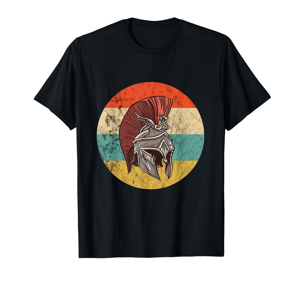 Sparta Soldier Spartan Gladiator T-Shirt - Custom Art Print Men Women - T-Shirt, Sweatshirt, Hoodie
